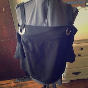 Stitchfix Pixley cold shoulder blouse